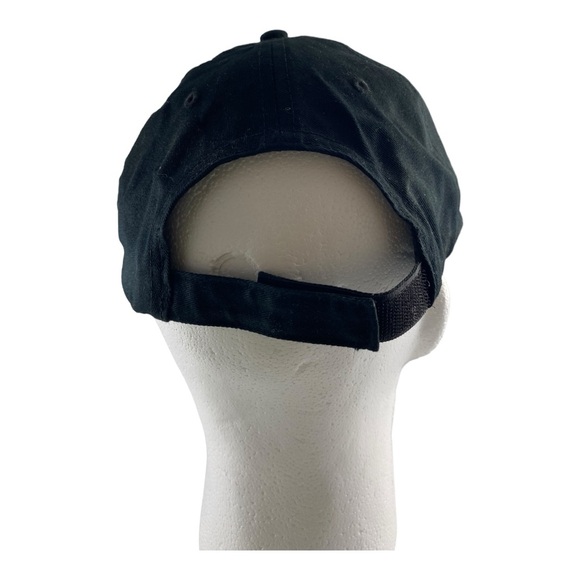 Waring Oil Company LLC OTTO Black White Embroidered Logo Baseball Cap Hat - Picture 3 of 6